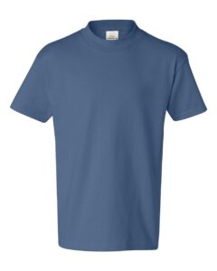 Hanes 5450 Youth Authentic T-Shirt – Denim Blue