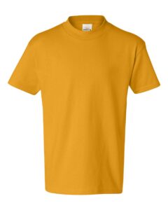 Hanes 5450 Youth Authentic T-Shirt – Gold