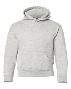 Gildan 18500B Youth Heavy Blend™ Hooded Sweatshirt – Ash
