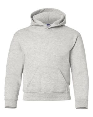 Gildan 18500B Youth Heavy Blend™ Hooded Sweatshirt – Ash