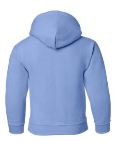 Gildan 18500B Youth Heavy Blend™ Hooded Sweatshirt – Carolina Blue (back)