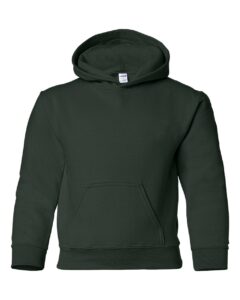 Gildan 18500B Youth Heavy Blend™ Hooded Sweatshirt – Forest