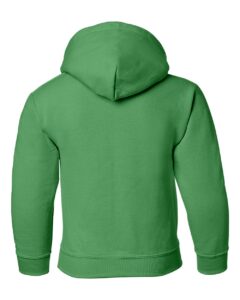 Gildan 18500B Youth Heavy Blend™ Hooded Sweatshirt – Irish Green (back)