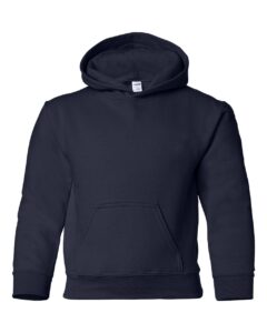 Gildan 18500B Youth Heavy Blend™ Hooded Sweatshirt – Navy