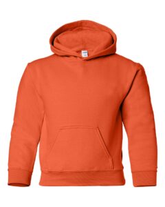 Gildan 18500B Youth Heavy Blend™ Hooded Sweatshirt – Orange