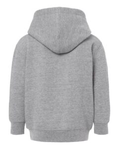 Rabbit Skins 3326 Toddler Pullover Fleece Hoodie – Heather (back)