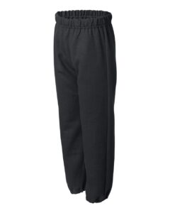 Gildan 18200B Youth Heavy Blend™ Sweatpants – Black (side)