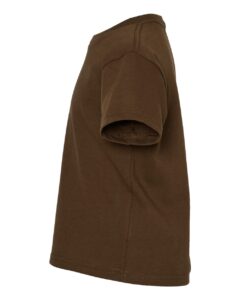 Rabbit Skins 3301J Youth Juvy T-Shirt – Brown (side)