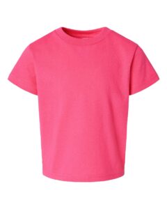 Rabbit Skins 3301J Youth Juvy T-Shirt – Hot Pink