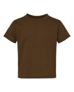 Rabbit Skins 3301T Toddler Cotton Jersey Tee – Brown