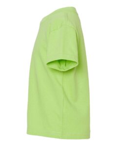 Rabbit Skins 3301T Toddler Cotton Jersey Tee – Key Lime (side)