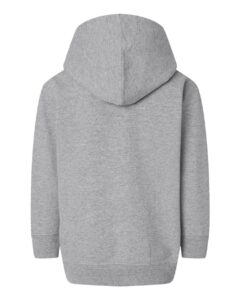 Rabbit Skins 3346 Toddler Full-Zip Fleece Hoodie Sweatshirt – Heather (back)