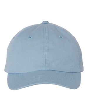 Valucap VC300Y Youth Small Fit Bio-Washed Dad Hat – Baby Blue