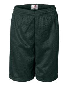 Badger 2207 Youth Pro Mesh 6″ Shorts – Forest