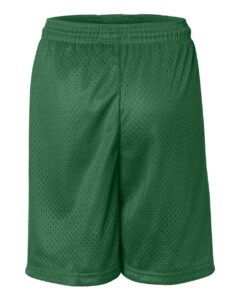 Badger 2207 Youth Pro Mesh 6″ Shorts – Kelly (back)