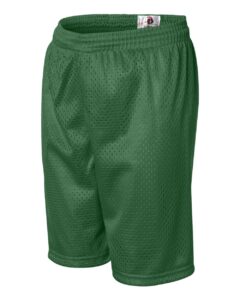 Badger 2207 Youth Pro Mesh 6″ Shorts – Kelly (side)