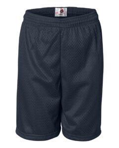 Badger 2207 Youth Pro Mesh 6″ Shorts – Navy