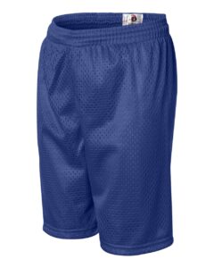 Badger 2207 Youth Pro Mesh 6″ Shorts – Royal (side)