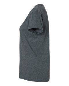 Gildan 2000L Women’s Ultra Cotton® T-Shirt – Dark Heather (side)