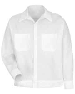 Red Kap SP35 Men’s Button-Front Shirt Jacket