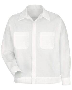 Red Kap SP35 Men’s Button-Front Shirt Jacket