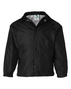 Augusta Sportswear 3101 Youth Coach’s Jacket – Black