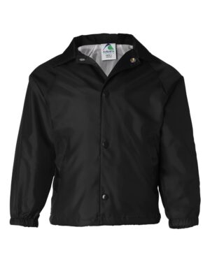 Augusta Sportswear 3101 Youth Coach’s Jacket – Black