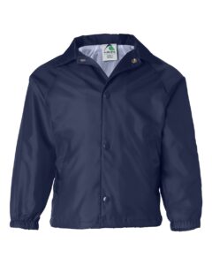 Augusta Sportswear 3101 Youth Coach’s Jacket – Navy
