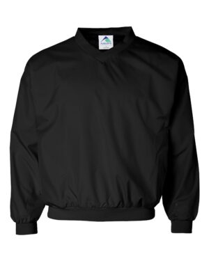 Augusta Sportswear 3415 Unisex Micro Poly Windshirt – Black