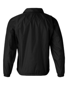 Augusta Sportswear 3100 Men’s Coach’s Jacket – Black (back)