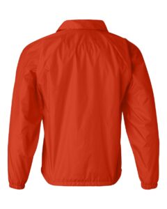 Augusta Sportswear 3100 Men’s Coach’s Jacket – Orange (back)
