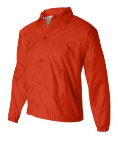 Augusta Sportswear 3100 Men’s Coach’s Jacket – Orange (side)