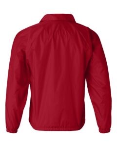 Augusta Sportswear 3100 Men’s Coach’s Jacket – Red (back)