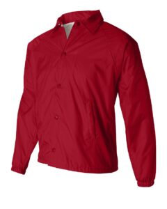 Augusta Sportswear 3100 Men’s Coach’s Jacket – Red (side)