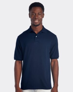 JERZEES 437MSR Men’s SpotShield® 50/50 Polo