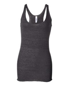 BELLA + CANVAS 8430 Women’s Triblend Racerback Tank – Charcoal Black Triblend