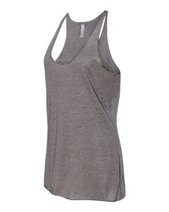 BELLA + CANVAS 8430 Women’s Triblend Racerback Tank – Grey Triblend (side)