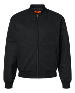 Red Kap JT38 Men’s Solid Team Jacket – Black