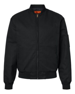 Red Kap JT38 Men’s Solid Team Jacket – Black
