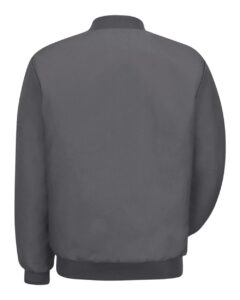 Red Kap JT38 Men’s Solid Team Jacket – Charcoal (back)