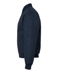 Red Kap JT38 Men’s Solid Team Jacket – Navy (side)