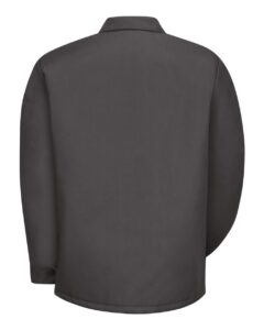 Red Kap JT50 Men’s Perma-Lined Panel Jacket – Charcoal (back)