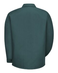 Red Kap JT50 Men’s Perma-Lined Panel Jacket – Spruce Green (back)