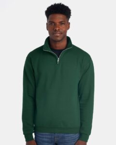 JERZEES 995MR Unisex Nublend® Cadet Collar Quarter-Zip Sweatshirt