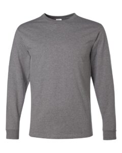 JERZEES 29LSR Unisex Dri-Power® Long Sleeve 50/50 T-Shirt – Oxford