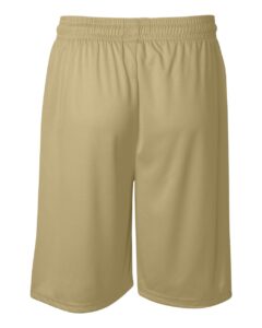 Badger 4109 Men’s B-Core 9″ Shorts – Vegas Gold (back)