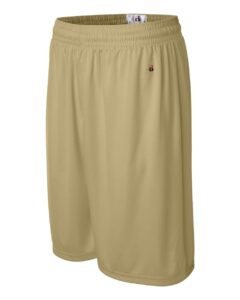 Badger 4109 Men’s B-Core 9″ Shorts – Vegas Gold (side)