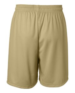 Badger 4107 Men’s B-Core 7″ Shorts – Vegas Gold (back)