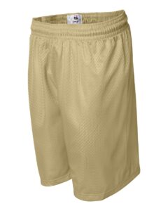 Badger 7207 Men’s Pro Mesh 7″ Shorts – Vegas Gold (side)