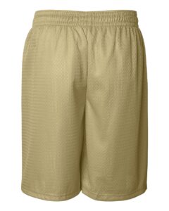 Badger 7209 Men’s Pro Mesh 9″ Shorts – Vegas Gold (back)